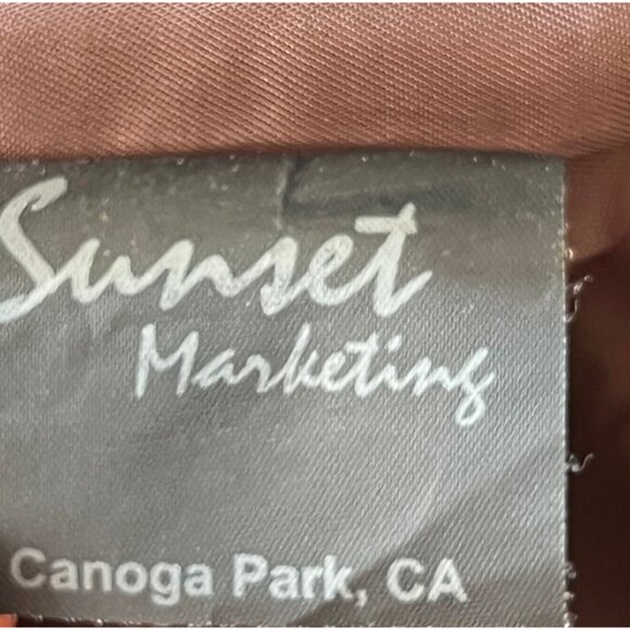 Vintage PARAMOUNT FILMS LEATHER JACKET BOMBER Men’s Size Large Made in USA - Picture 13 of 14